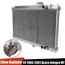 2-Row Full Aluminum Core Radiator For 1994-01 Acura Integra GS RS DB GSR DC2 MT picture