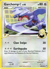 Garchomp C 60/147 Supreme Victors Uncommon LP picture
