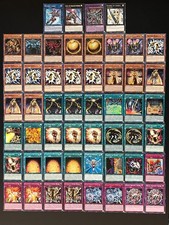 Yugioh Complete Competitive EGYPTIAN GOD DECK- OBELISK- SLIFER- WIN + Bonus Gift picture