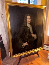 Antique 17th-18th  - Kneller/ Sir Dudley North I believe of Yale college picture