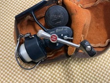 Garcia Mitchell 408 Vintage High Speed Spinning Fishing Reel w/ Case picture