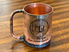 DENNIS & STEPP HANDLEBEND COPPER MUG, TRU BY HILTON TRIPPLE J ENTERPRISES USED picture
