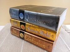 Neal Stephenson Baroque Cycle Vol 1–3 Hardcover 1st Editions Complete- BK 1.3 picture