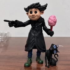 Coraline Wybie & Cat Figure Set 20cm PVC Statue Movie Collectible Halloween Gift picture