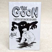 The Goon 1 Signed Eric Powell Sketch Cover Limited /200 2002 Rare Comic Sealed picture