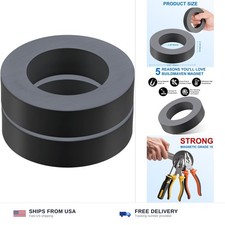 BuildMaven 2pc Large Heavy Duty Ferrite Ring Magnets 4