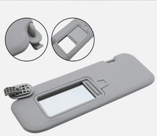 Gray Left Driver Sun Visor w/ Mirror For Hyundai Elantra 2017-2019 85210F0100TTX picture