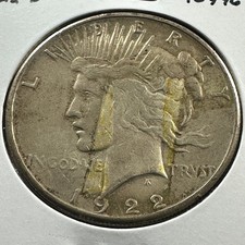 1922-S $1 Silver Peace Dollar (90796) picture