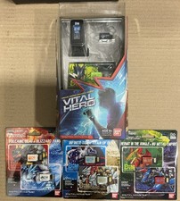 Bandai Vital Hero Black Band + 6 Dim Cards picture