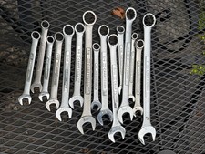 Lot Of (15) Standard Made In The USA Vintage Craftsman Wrenches picture