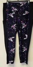 Torrid Disney Pixar Buzz Lightyear High Rise Galaxy Print Pocket Leggings picture