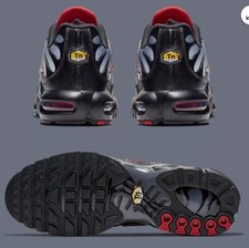 USA for Size US 11 Nike Air Max Plus Tn University Black Men Shoe Athletic picture