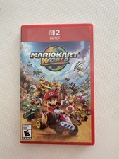 MARIO KART WORLD 2025 Authentic Nintendo Switch 2 Game BRAND NEW FACTORY SEALED picture