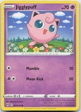 Jigglypuff 067/189 Common Darkness Ablaze Pokemon Near Mint picture