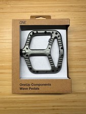 OneUp Components Wave Platform Pedals, Grey - NEW picture