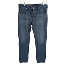 AG Adriano Goldschmied Men's The Matchbox Slim Straight Blue Jeans sz 33R picture