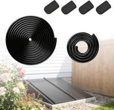 For Bilco Basement Door Weatherstrip Kit (4 Cap Seal Pad,1 Bulb Trim Gasket,1 U picture