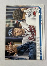 2019 Topps - Image Variation Freddie Freeman #183 Dugout High Fives picture