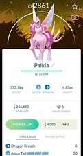 Shiny Palkia Origin Wild Area Global background - MlNl P T C - Read Description picture