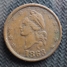 1863 CIVIL WAR OUR COUNTRY  **GRADE F ** P C5581 picture