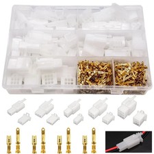 432pcs Automotive Electrical Wire Connectors Kit 1 2.8mm 2 3 4 6 9 Pin  picture