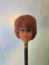 Vtg 1961 HEAD ONLY Ginger Bubble Cut Barbie #850  picture