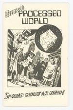 Bizarro Processed World Gidget Am Fired 1986 zine Processed World Collective picture