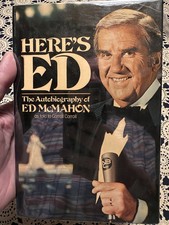 Ed McMahon signed HERE’S ED hardcover, first edition picture