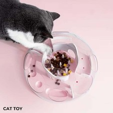 Interactive Cat Maze/engaging Puzzle Bowl for Cats/slow Feeder Toy picture