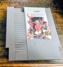 Contra Nintendo NES Game. Authentic.  Tested And Works Great.  Excellent Game picture