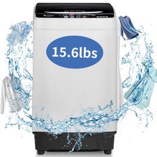 ZOKOP 15.6lbs Full Auto 260W Washing Machine Clothing Apartment Electric Washer picture