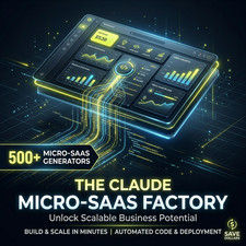 Claude AI Prompts for Micro-SaaS App Creation | Business Builder (PDF) picture