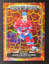 2022 O-Pee-Chee Platinum Hot Magma 398/499 Juraj Slafkovsky #299 Rookie picture