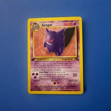 1st Edition Gengar 20/62 Fossil NM picture