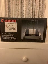 Canon StarWriter 80 Paper Feeder w for parts, used SW 80 and user guide manual. picture