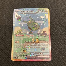Pokemon Bubble Rayquaza Special Doujin Art Starry Holo Card picture