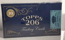 Wave 1 ~ 2021 Topps T206 ~ Factory Sealed Box / Pack - 10 Cards per pack Wave picture