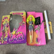 Vintage 1986 Hasbro Jem Pizzazz Of The Misfits Doll 100% Complete Same Day Ship picture
