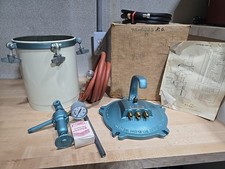 Vintage Wards Powr-Kraft Pressure Paint Tank Spray Pot Hoses Gauge NOS QBW-6223B picture