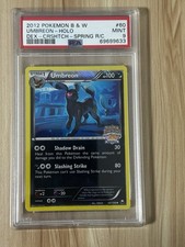 2012 POKEMON BLACK & WHITE DARK EXPLORERS #60 UMBREON CHAMPIONSHIP ED HOLO PSA 9 picture