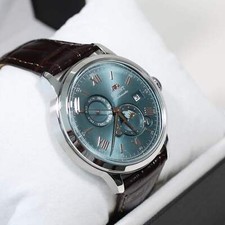 Orient Automatic Sun and Moon Green Dial Men's Watch RA-AK0805E picture