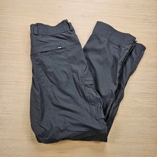 REI Co-op Convertible Pants Mens 30x30 Fit 28x28 Grey Nylon Spandex Hiking Cargo picture