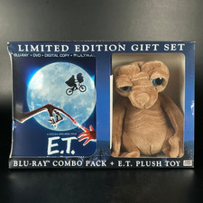E.T.: Limited Edition Gift Set + Plush Toy (Blu-ray+DVD) *NEW/SEALED*  picture