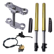 45/48mm Front Forks Shock Kit for KLX110 SSR Pitpro Apollo Taotao 110cc 125cc picture