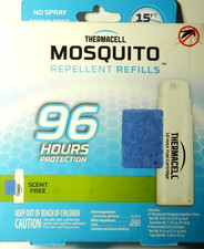 Thermacell Mosquito Repellent 24 Mats  8 Fuel Cartridges = 96 Hour Protection picture