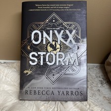 Onyx Storm, FIRST edition/FIRST printing. NEW, Rebecca Yarros.   picture