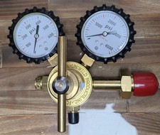 UNIWELD RHP400 NITROGEN REGULATOR, 0-400 PSI DELIVERY, 1/4 INCH FLARE OUTLET... picture