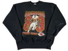 VTG RARE 1997 Kansas City Chiefs Pro Player Crewneck Sweatshirt Andre Rison Lg picture