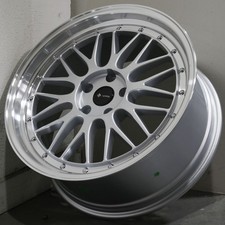 18x8 Silver Wheels Vors VR8 5x114.3 35 (Set of 4)  73.1 picture