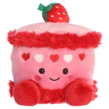 Aurora Palm Pals CRÃˆME Strawberry Cake 5-Inch Stuffed Animal Plush picture